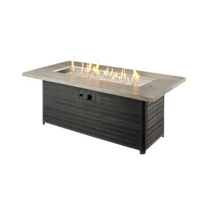 Cedar Ridge Linear Gas Fire Table