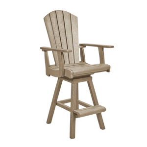 C25C Swivel Counter Arm Chair