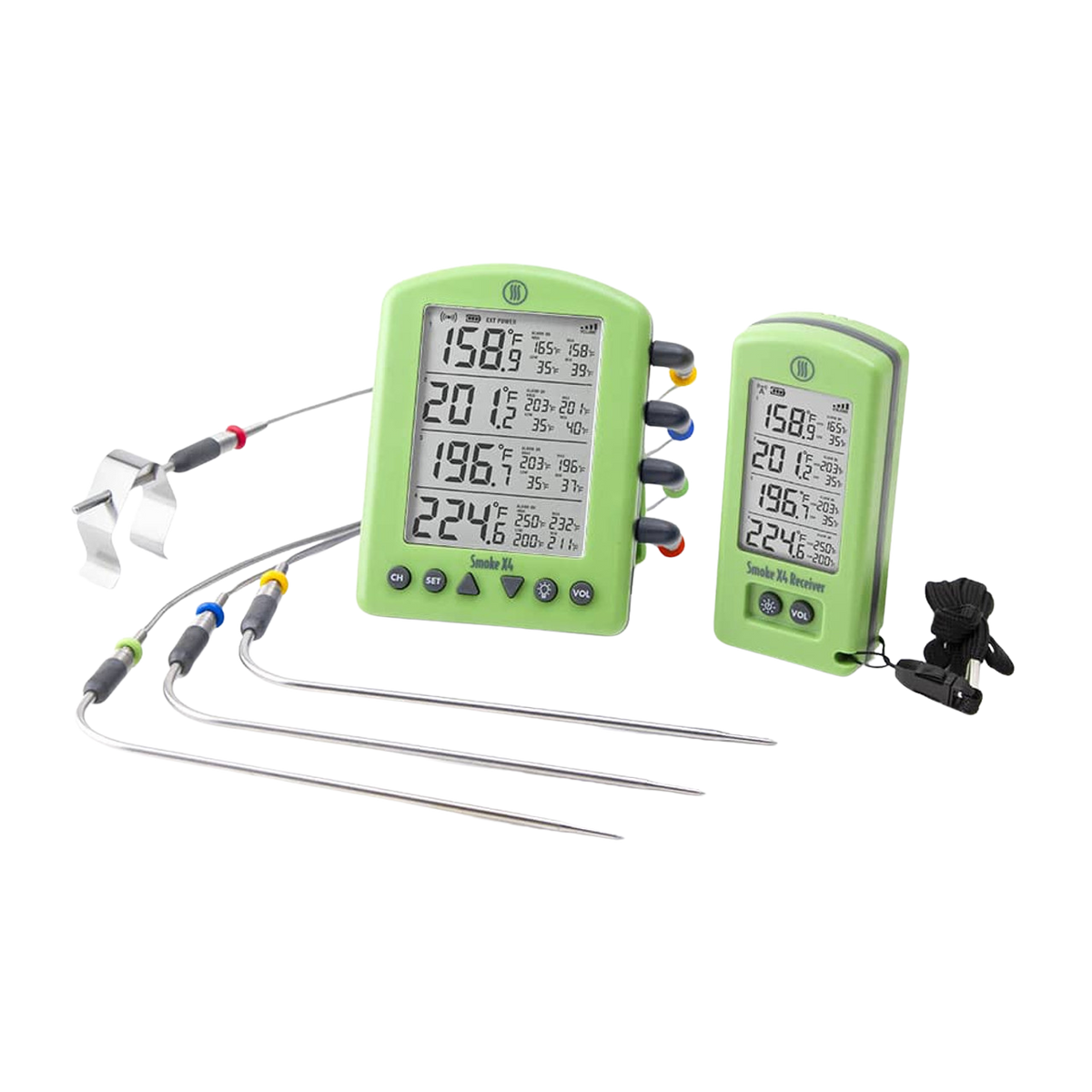 ThermoWorks Smoke X4® Long-Range Remote BBQ Alarm Thermometer