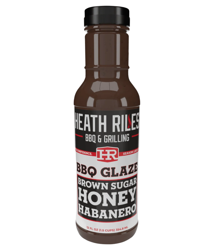 Heath Riles Brown Sugar Honey Habanero BBQ Glaze 12oz