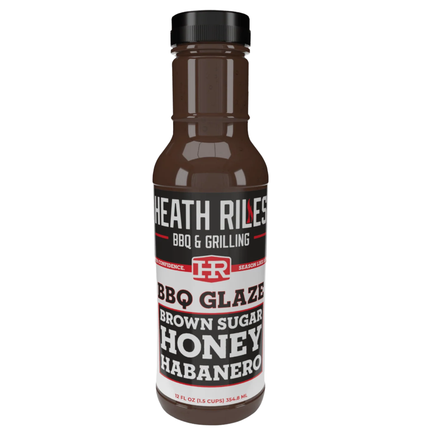 Heath Riles Brown Sugar Honey Habanero BBQ Glaze 12oz