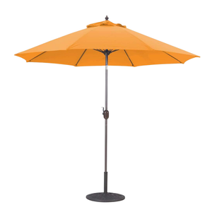 636 9' Manual-Tilt Market Galtech Umbrella