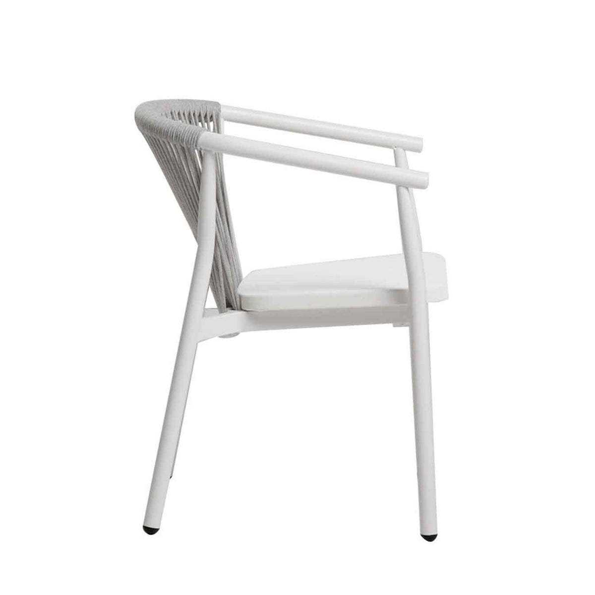 Ratana Trinity Dining Arm Chair White