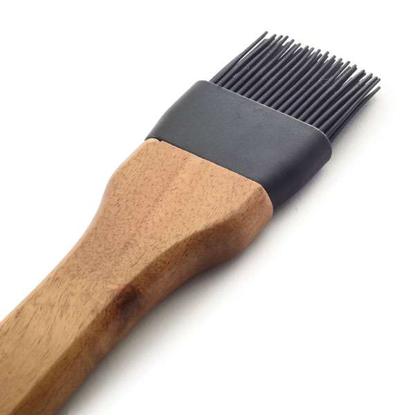 Norpro BBQ Basting Brush with Removable Silicone Bristles