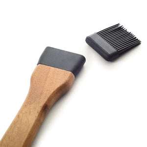 Norpro BBQ Basting Brush with Removable Silicone Bristles
