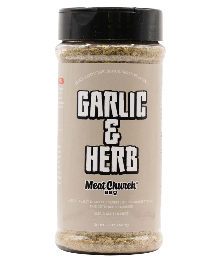 Meat Church Garlic and Herb Seasoning 12oz