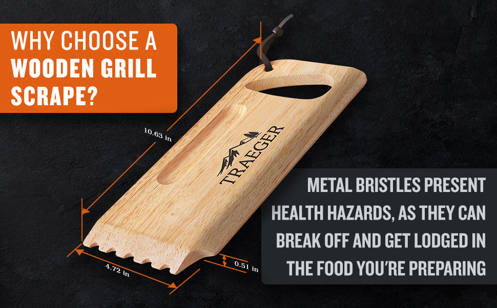 Traeger Wooden Grill Scraper