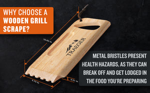 Traeger Wooden Grill Scraper