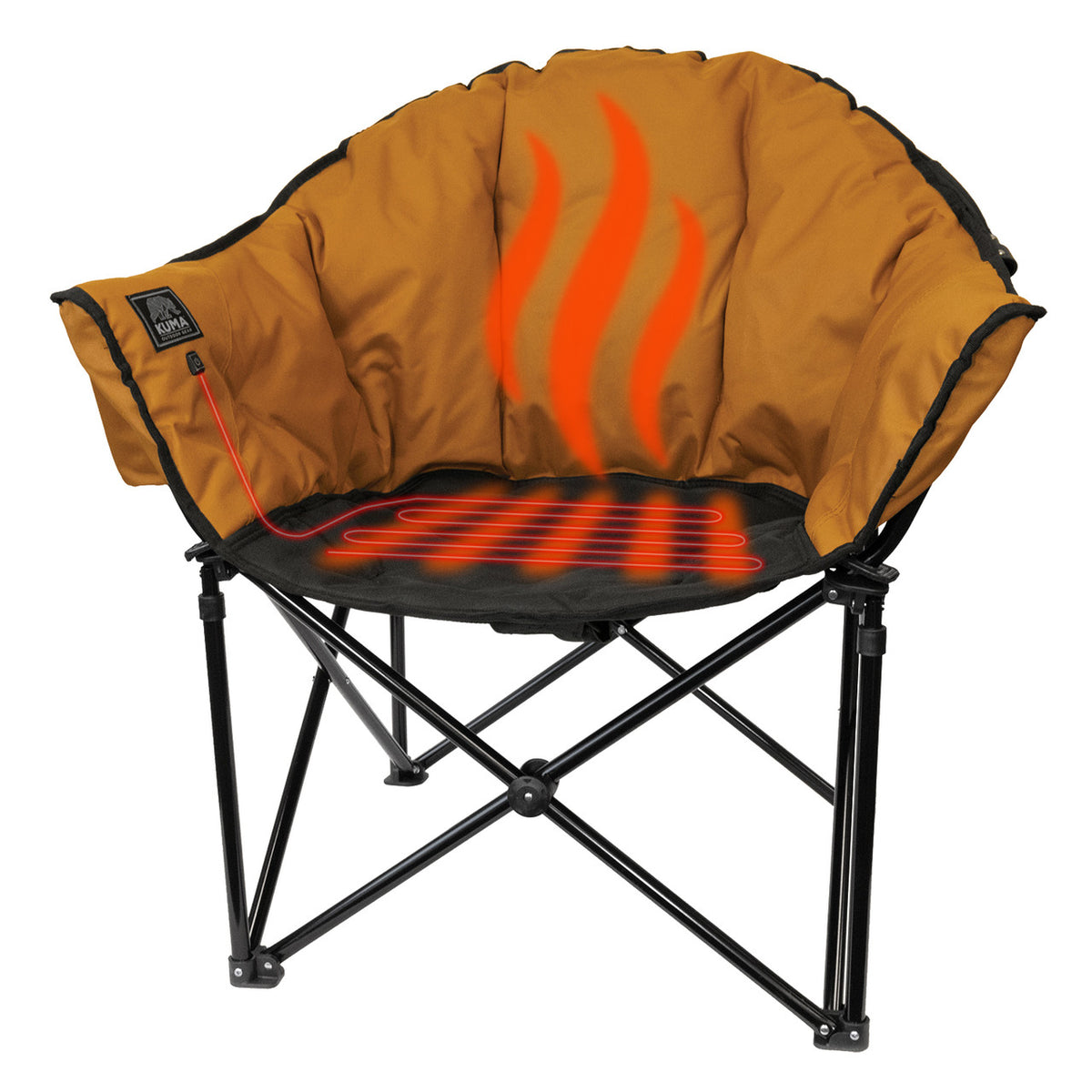 Kuma Lazy Bear HEATED Chair w/ Power Bank
