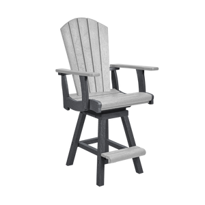 C25C Swivel Counter Arm Chair