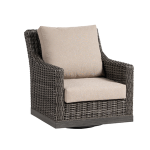 Budapest Swivel Gliding Club Chair