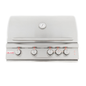 Blaze 32-Inch 4-Burner LTE Gas Grill with Rear Burner and Built-in Lighting System - NG