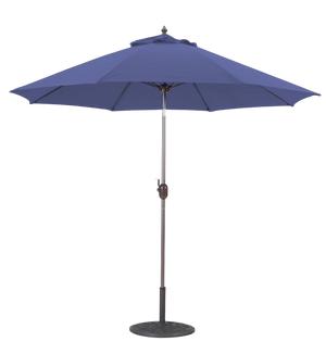 636 9' Manual-Tilt Market Galtech Umbrella