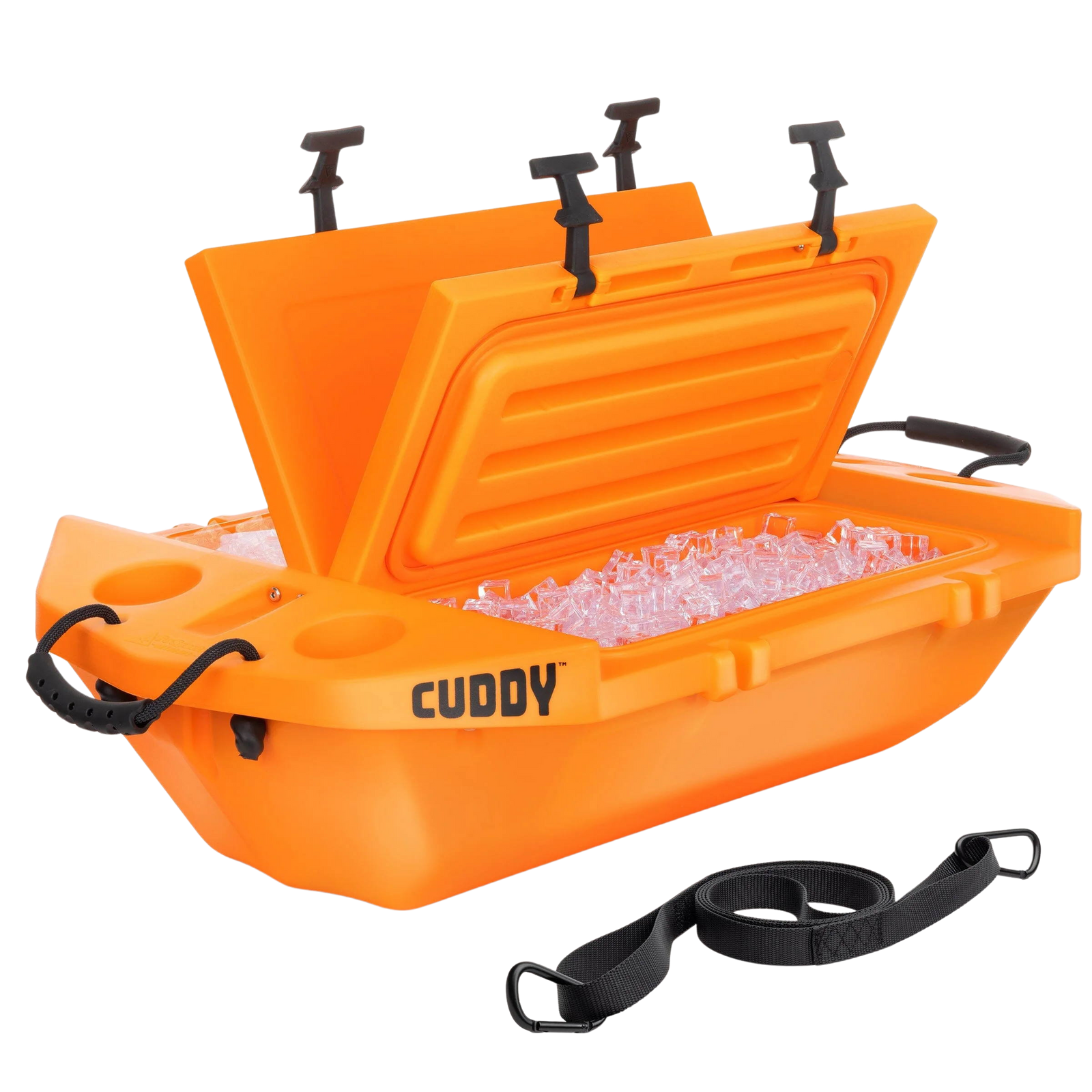 GoSports - Cuddy Floating Cooler and Dry Storage 40QT - Orange