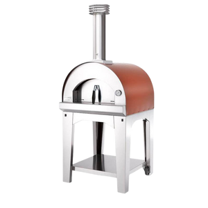 Margherita Gas Pizza Oven with Cart - Rosso
