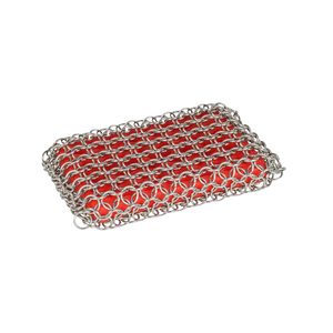 Lodge Chainmail Scrubbing Pad Red
