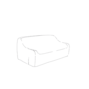Sofa Cover, 85"W x 35"D x 36"H