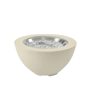 Cove Concrete Bowl Gas Fire Pit