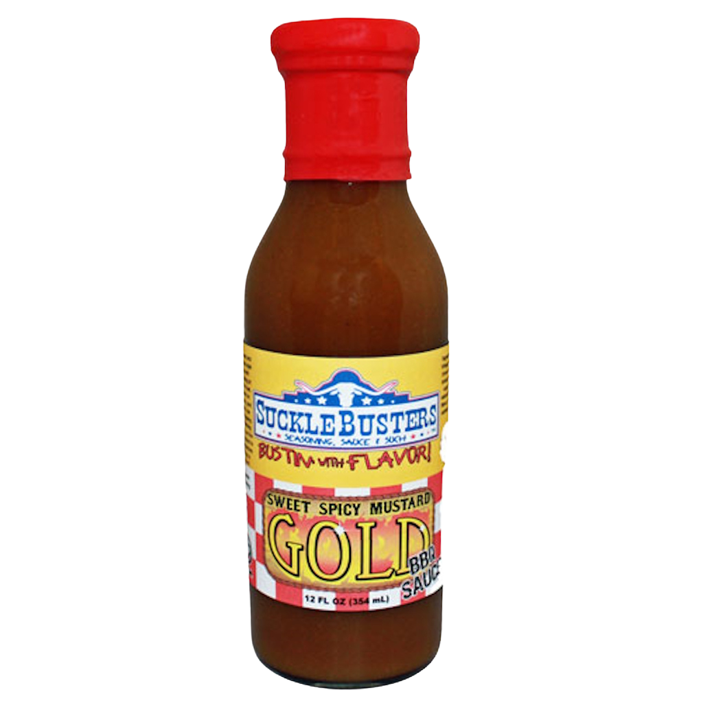 SuckleBusters Spicy Jalapeno Mustard Gold 12 fl oz