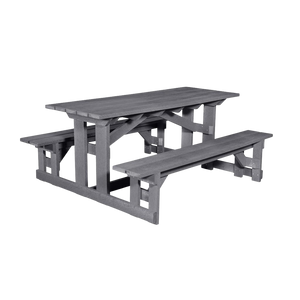T52WC 72" Rectangular Picnic Table (Wheelchair Accessible)