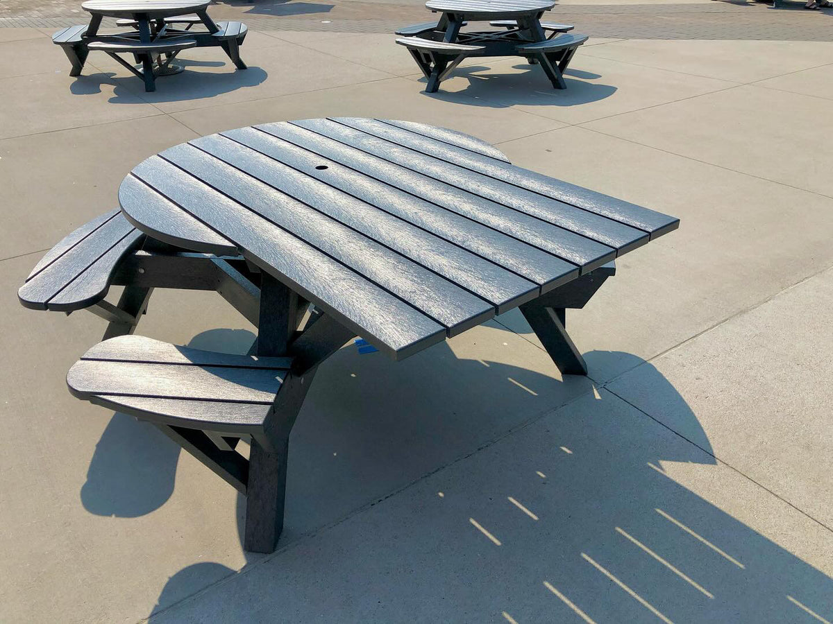 CR Plastic T50WC Wheelchair Accessible Picnic Table