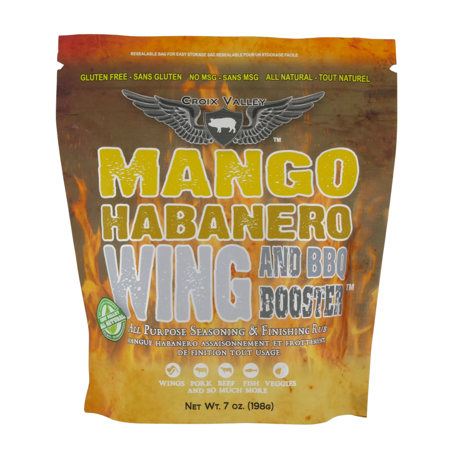 Croix Valley Mango Habanero Wing and BBQ Booster