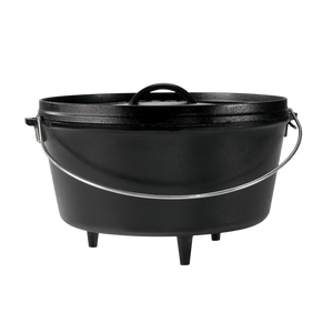 Lodge 10" / 5 Qt Cast Iron Deep Camp Dutch Oven