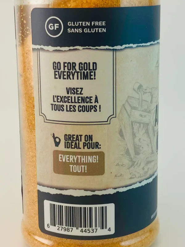 Kreiser BBQ Alberta Gold Seasoned Salt 215g