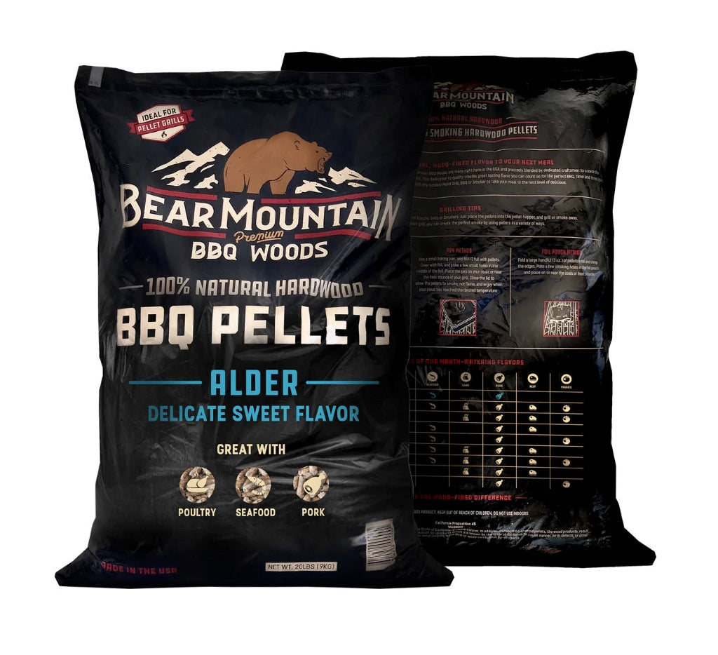 Bear Mountain Alder BBQ Pellets