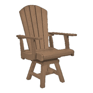 C15 Addy Swivel Dining Arm Chair