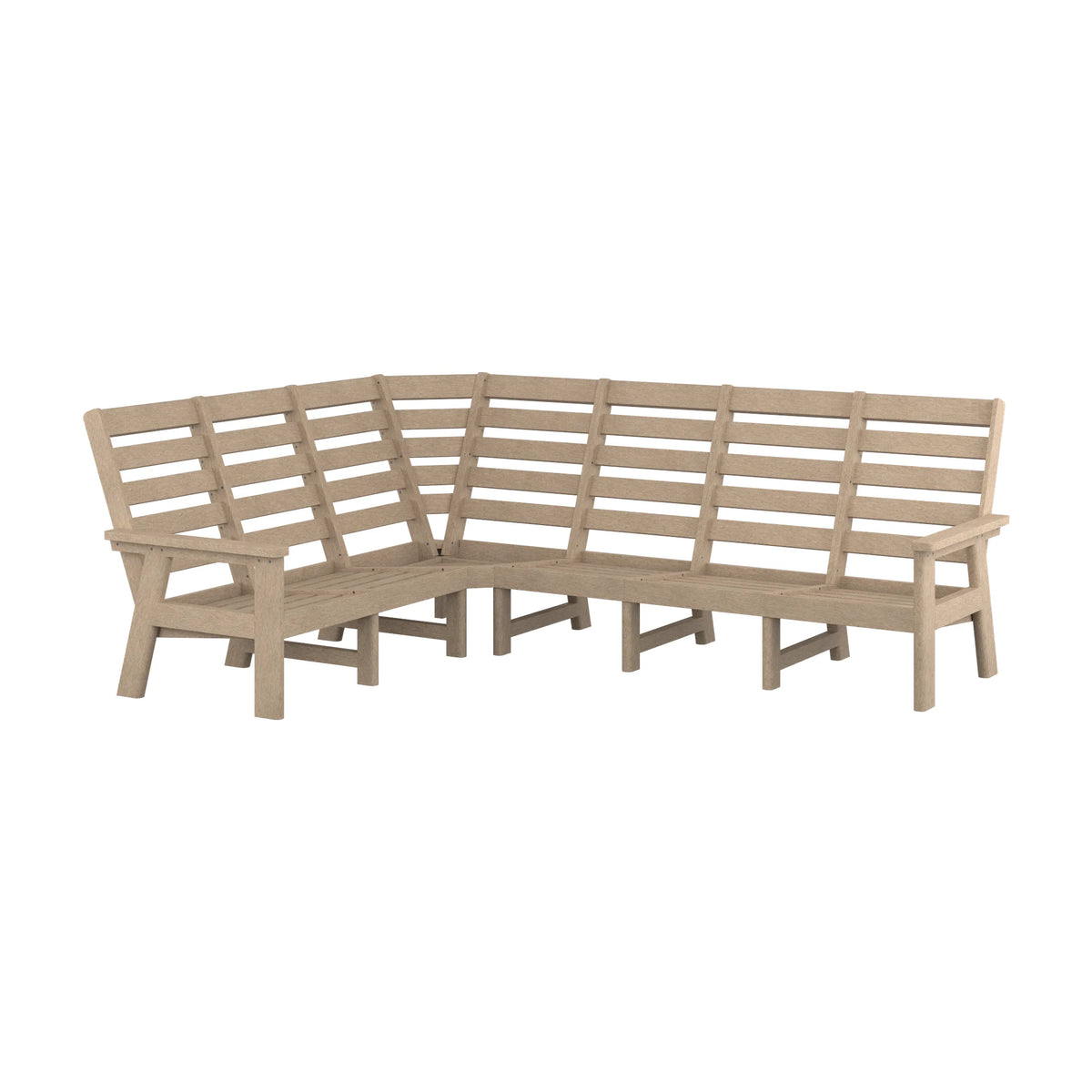 Charleston Sectional Corner Piece - Beige-07