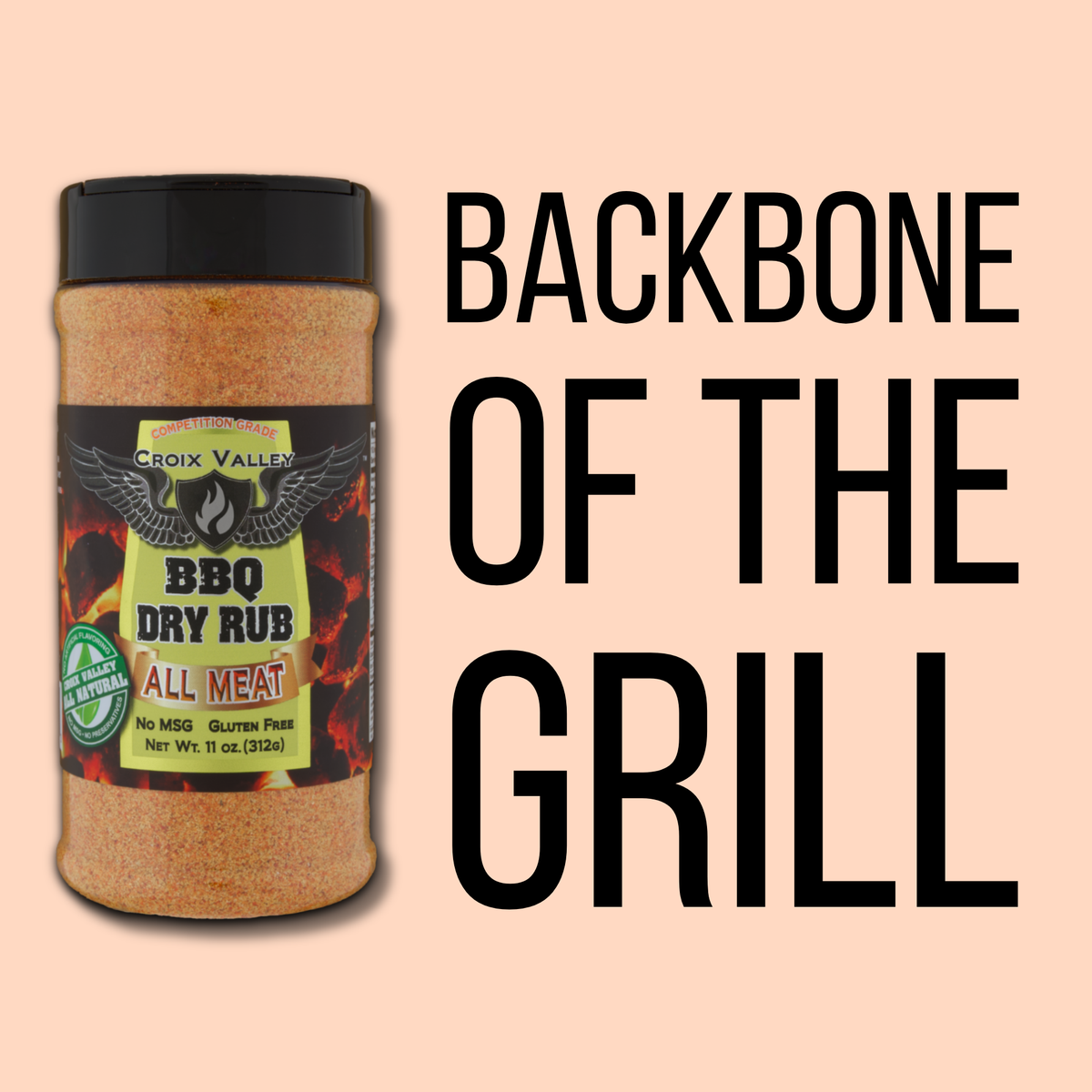 Croix Valley All Meat BBQ Dry Rub - Croix Valley