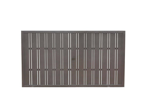 Ratana Arlington 71in x 39in Rect Table Top W/UH
