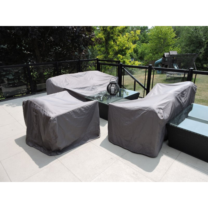 Box Loveseat Cover (62Wx35Dx25H)