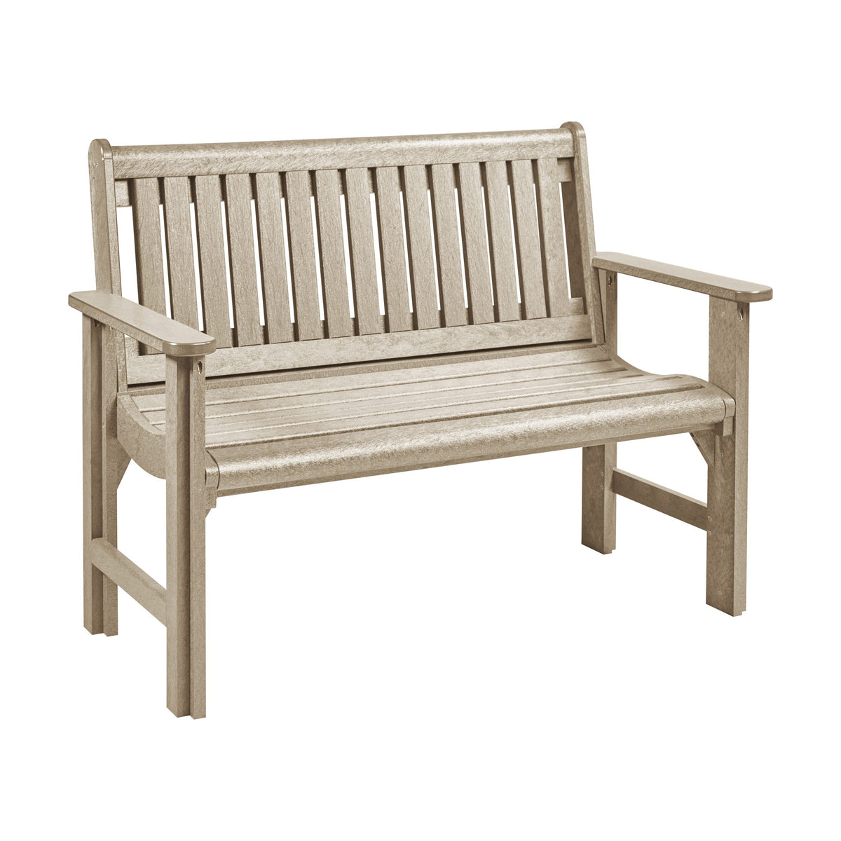 CR Plastic B01 4' Garden Bench