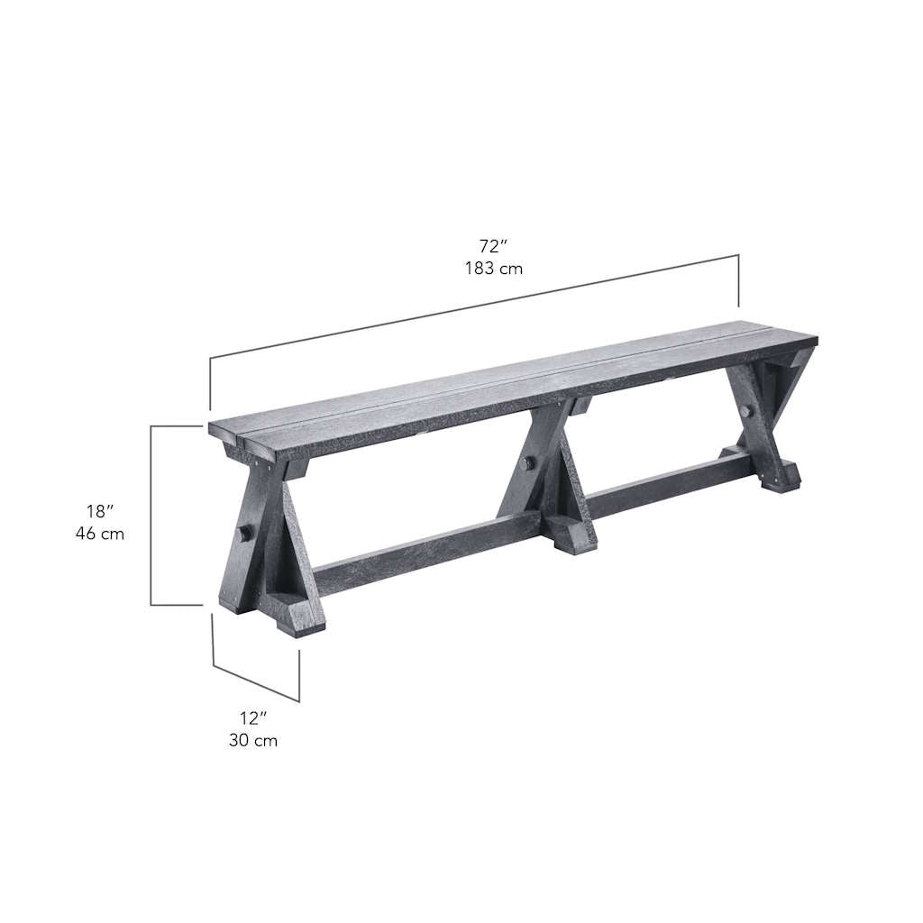 B201 Harvest Dining Table Bench