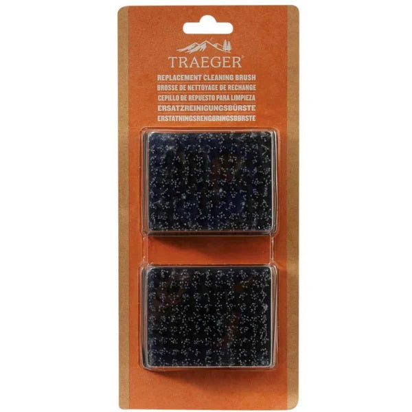 Traeger Replacement BBQ Cleaning Brush Head (2 Pack)