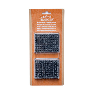 Traeger Replacement BBQ Cleaning Brush Head (2 Pack)
