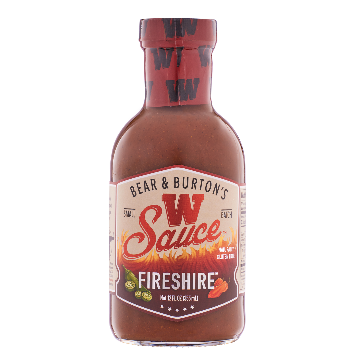 Bear & Burton's Fireshire bottle