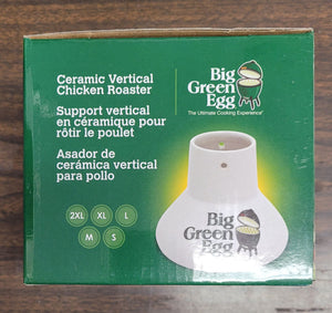 Big Green Egg Sittin' Chicken Ceramic Roaster