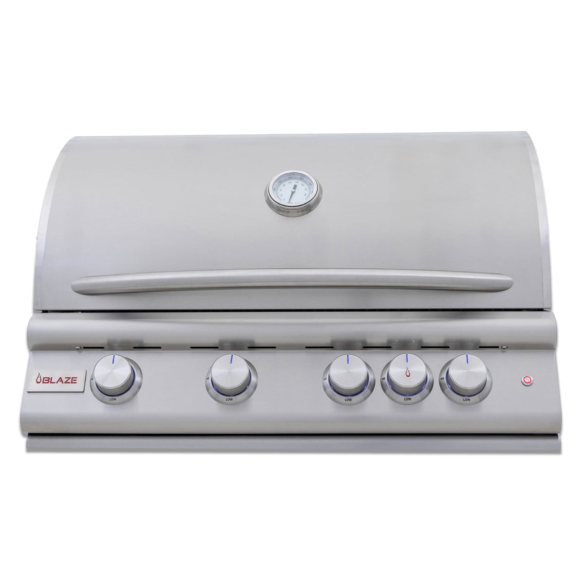 Blaze 32-Inch 4-Burner Premium LTE+ Gas Grill with Rear Burner and Built-in Lighting System - LP