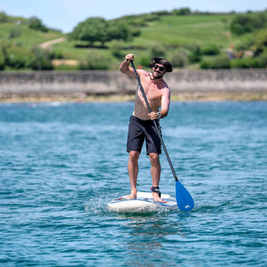 Aqua Marina Magma 11'2" Advanced All-Around Inflatable Paddle Board - Carbon Hybrid Paddle, Pump & Leash Included