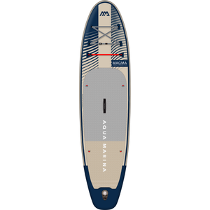 Aqua Marina Magma 11'2" Advanced All-Around Inflatable Paddle Board - Carbon Hybrid Paddle, Pump & Leash Included