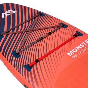 Aqua Marina Monster 12' All-Around Inflatable Paddle Board - Paddle, Pump & Leash Included