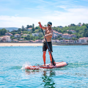 Aqua Marina Monster 12' All-Around Inflatable Paddle Board - Paddle, Pump & Leash Included