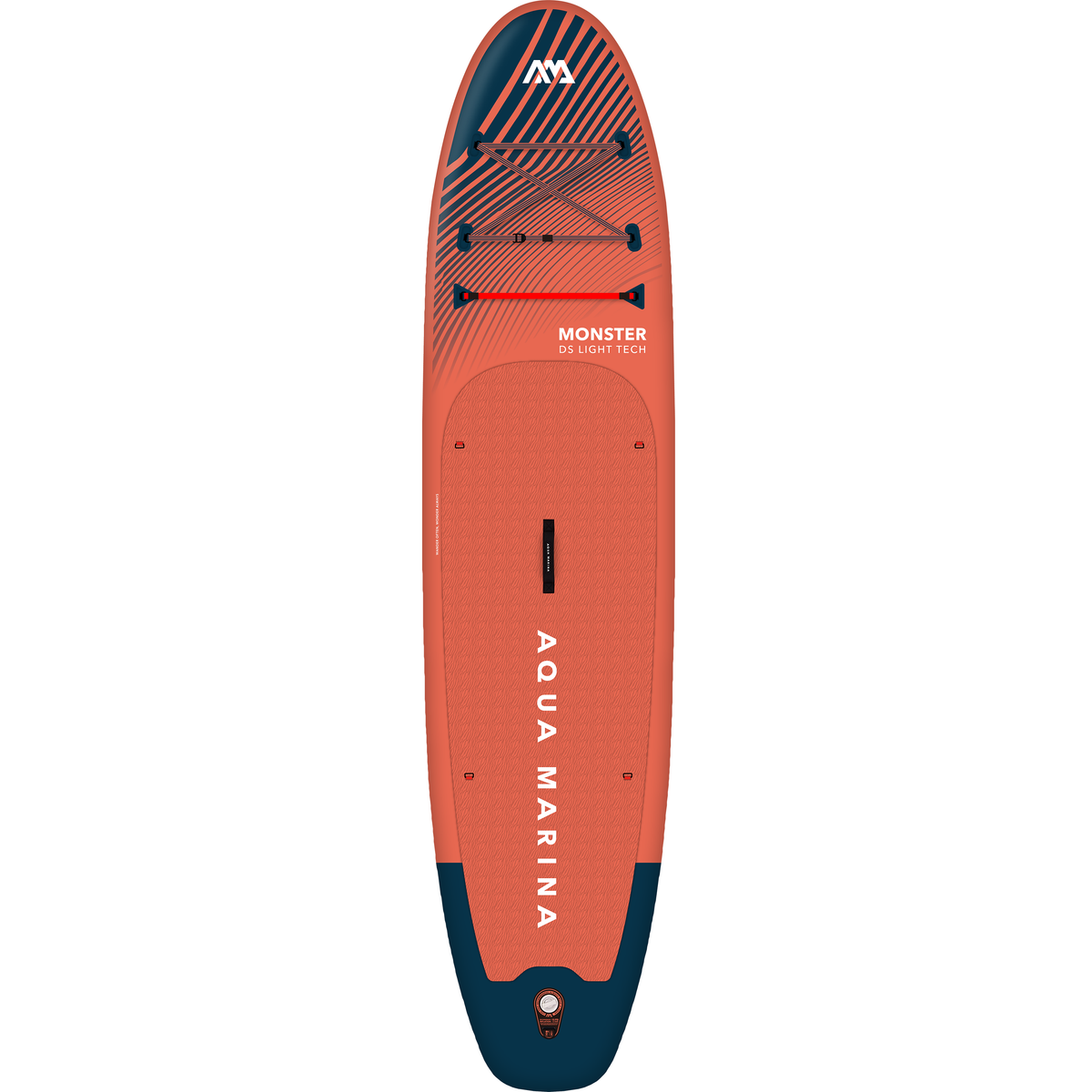 Aqua Marina Monster 12' All-Around Inflatable Paddle Board - Paddle, Pump & Leash Included