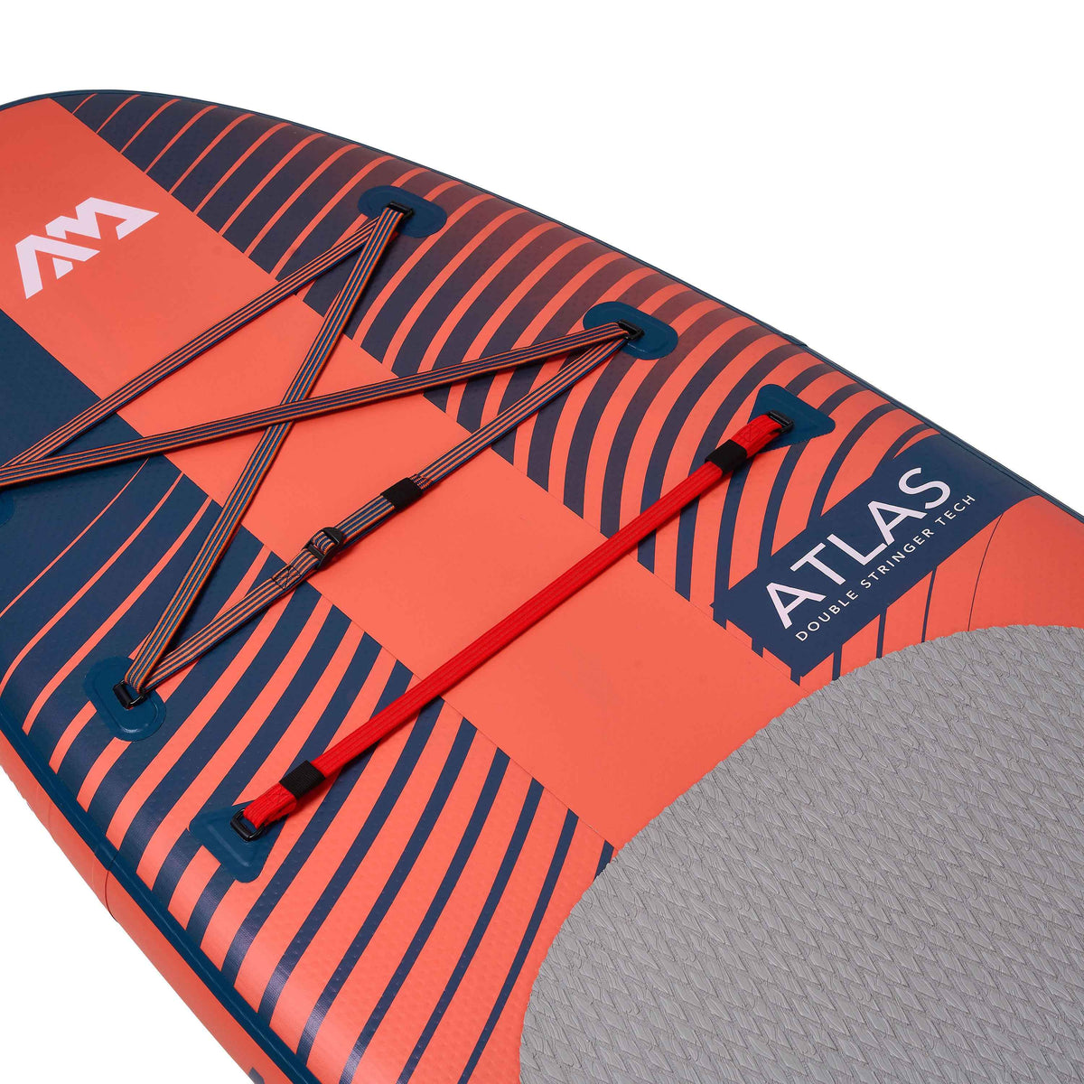 Aqua Marina Atlas 12' Advanced All-Around Inflatable Paddle Board - Carbon Hybrid Paddle, Pump & Leash Included