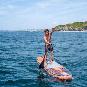 Aqua Marina Atlas 12' Advanced All-Around Inflatable Paddle Board - Carbon Hybrid Paddle, Pump & Leash Included