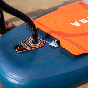 Aqua Marina Atlas 12' Advanced All-Around Inflatable Paddle Board - Carbon Hybrid Paddle, Pump & Leash Included