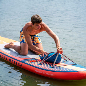 Aqua Marina Atlas 12' Advanced All-Around Inflatable Paddle Board - Carbon Hybrid Paddle, Pump & Leash Included